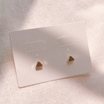 【再販】小さな三角ピアス (片耳orペア)