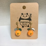 みかん  イヤリングorピアス