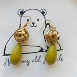 ゴールド×イエローピアス