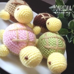 サクサク毛糸のカメさんメロンパン