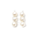 PEA-068-R【2個入り】イミテーションパールチャーム/Imitation Pearl Pendant