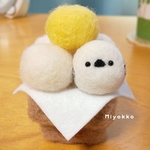 【再販】お月見だんごのシマエナガ