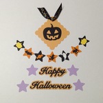 カード作り、アルバム飾り、ミニチュアハウスの壁面飾りに🎃ハロウィン🍭(995)
