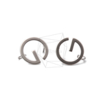 ERG-1044-MR【2個入り】イニシャルGピアス/Initial G Ear Post/ 16mm x 16mm