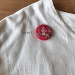 刺繍ブローチ
