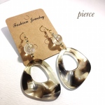  ピアス・ピアス 大ぶり・ピアス 秋