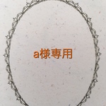 a様専用ページです。