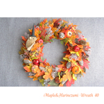 ＜Order＞Maple&Harinezumi Wreath 40
