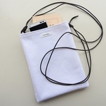 (L)シンプルなサコッシュ/白
