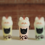 隠れ肉球タピオカドリンク(ピンク)
