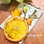 ジューシースライスオレンジ🍊バックチャーム🧡