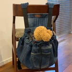  受注製作『DENIGAROO』カンガルー型バック Mダックスサイズ
