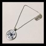 【Horoscope ネックレス。】﻿星座 シルバー 銀 重ね付け 水晶 チェーン ネックレス 個性的 占い ホルスコープ 病みかわいい ゴスロリ ピープス 