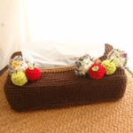 ※hanahana0430様専用商品です(ハリネズミさんとりんごのティッシュケース)
