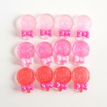 ペロペロキャンディのデコパーツ*12個