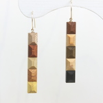 【新作】Wood Crystal　スティックピアス・イヤリング