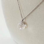 水晶128面カットのネックレス