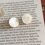 6248 ドイツ ヴィンテージボタン 18mm×2個  mother of pearl 