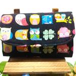 フクロウ柄のかわいいカード入れ☆