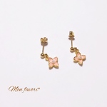フラワーピアス