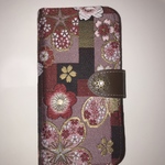 和柄お好きな方☆和生地を使ったスマホケース