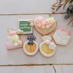 【happy wedding gifts】アイシングクッキー！