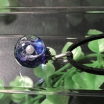 IORI resin✴︎小粒宇宙玉レジンネックレス