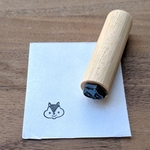 【ミニミニシリーズ】ゴム版はんこ「リス」 