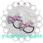 ミニミニリボン♡ユニコーンリボン♡ツインリボン