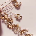 【P②】ティアラ☆ヘアアクセサリー ハンドメイド♡浴衣  パーティー