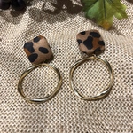 レオパードのピアス