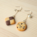 クッキー ピアス (チョコチップ&アイスボックス)