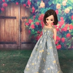 リカちゃん 服  秋のワンピース たんぽぽ