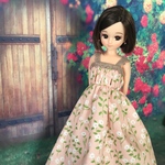 リカちゃん 服 ワンピース 小花