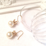 ♡限定１個♡　クラウンパール ピアス