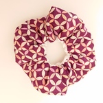 和柄のシュシュ    -scrunchie-