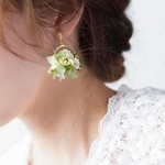 花色ふわり、イヤリング(ピアス) gw 110