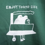 Ｓサイズ　Ｔシャツ　田中圭　おっさんずラブ　グリーン　イラスト　キャラクター　シルクスクリーン　松岡マサタカ