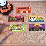 ハロウィンポスターセット★ミニチュア指先にちょこんとのるサイズ☆