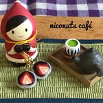 苺大福のピアス