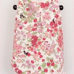 フルーツカシェ花柄タック入りタンクトップ＊3LまでOK!