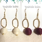 ボンボンピアス