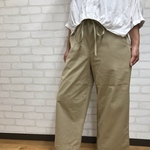 おとなカジュアルなワイドパンツ