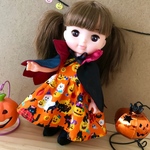 メルちゃんのハロウィンワンピース★セットにも＊メルちゃん メルちゃん服 ソランちゃん ソランちゃん服