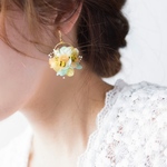 花色ふわり、イヤリング(ピアス) ob 112
