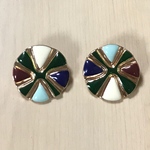 GOLD MULTICOLOR BUTTON PARTS