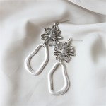 【mokumoku . flower . clear .silver】
