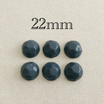 importアクリルロックカボション グレー 6個入り