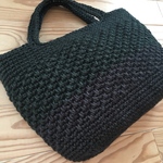 ナッツシーン ブラックA4サイズバッグ