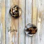 再販【ビーズ】decal leopard square  beads.#BK
